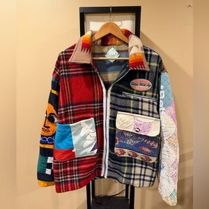 Better with Age Remington Blanket Zip Multicolor Jacket